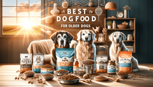 DIFFERENT DOGS WITH DIFFERENT DOG FOOD